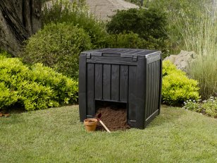 Садовый компостер KETER Deco Composter 17196661 - черный