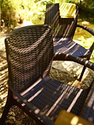 Садовый стул BALI MONO - коричневый