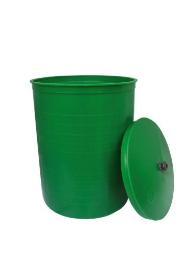 Бочка пластиковая для воды и полива Атлантида-СПб 300 л (зелёная)