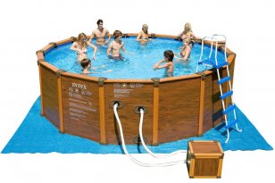 Каркасный бассейн с комплектом 478x124 см, Sequoia Spirit, Intex 28382/54928
