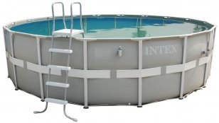 Каркасный бассейн с комплектом 488х122 см, Ultra Rondo, Intex 54922-1
