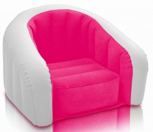 Кресло надувное детское 69х56х48 см Intex 68597NP - розовое