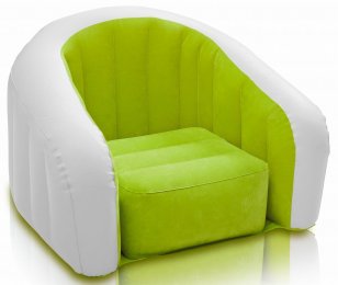 Кресло надувное детское 69х56х48 см Intex 68597NP - зеленое