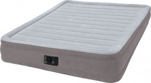 Кровать надувная односпальная 191х137х33 см Full Comfort-Plush, Intex 67768 с электронасосом