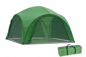 Садовый тент-шатер Green Glade 1264 с 4 сетчатыми стенками