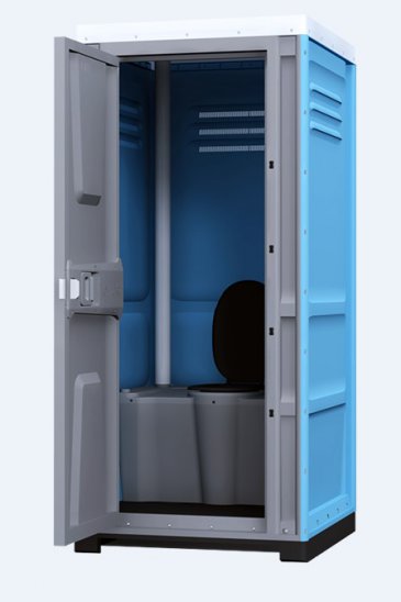 Туалетная кабина Lex Group Toypek, синяя