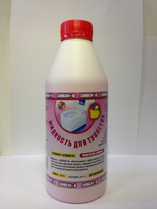 Жидкость для биотуалета Девон-В 0.5 литра